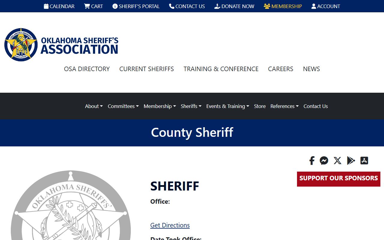 Atoka County arrest records and court charges from the county sheriff's office